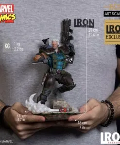 Alternative view of Iron Studios Cable 1:10 Scale Statue