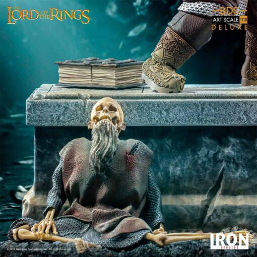 Iron studios Gimli Deluxe BDS Art Scale 1/10 statue – Lord of the Rings - Image 4