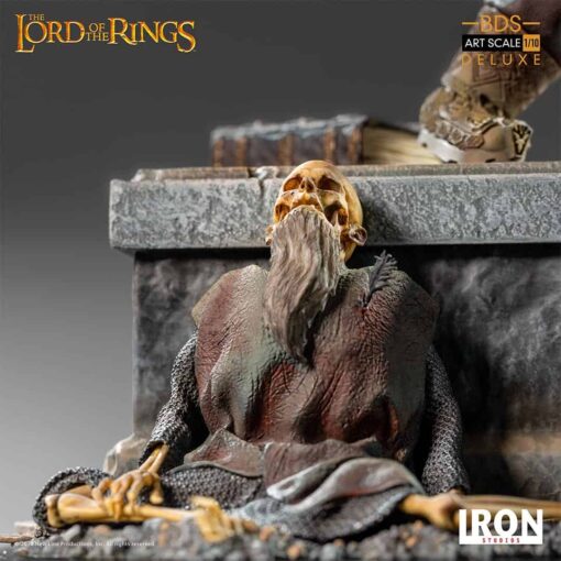 Iron studios Gimli Deluxe BDS Art Scale 1/10 statue – Lord of the Rings - Image 13