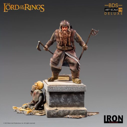 Iron studios Gimli Deluxe BDS Art Scale 1/10 statue – Lord of the Rings
