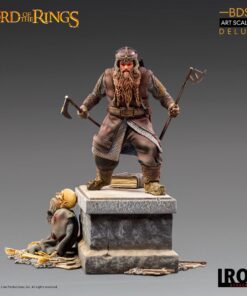Iron studios Gimli Deluxe BDS Art Scale 1/10 statue – Lord of the Rings - Image 6