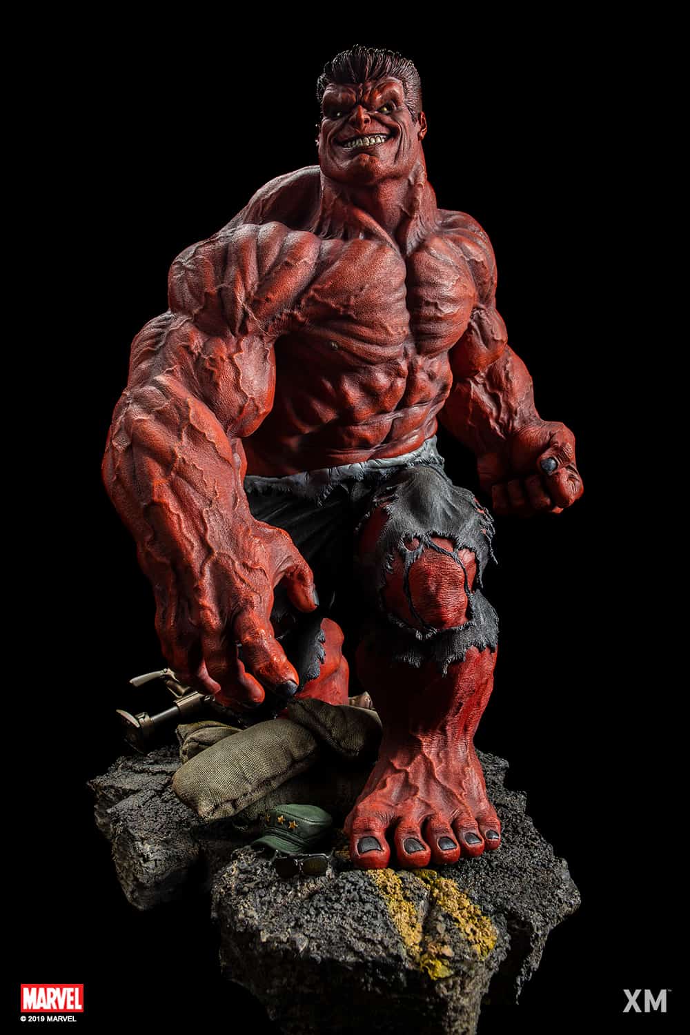 Red Hulk 1:4 Scale Comic Version By XM Studio - Image 6