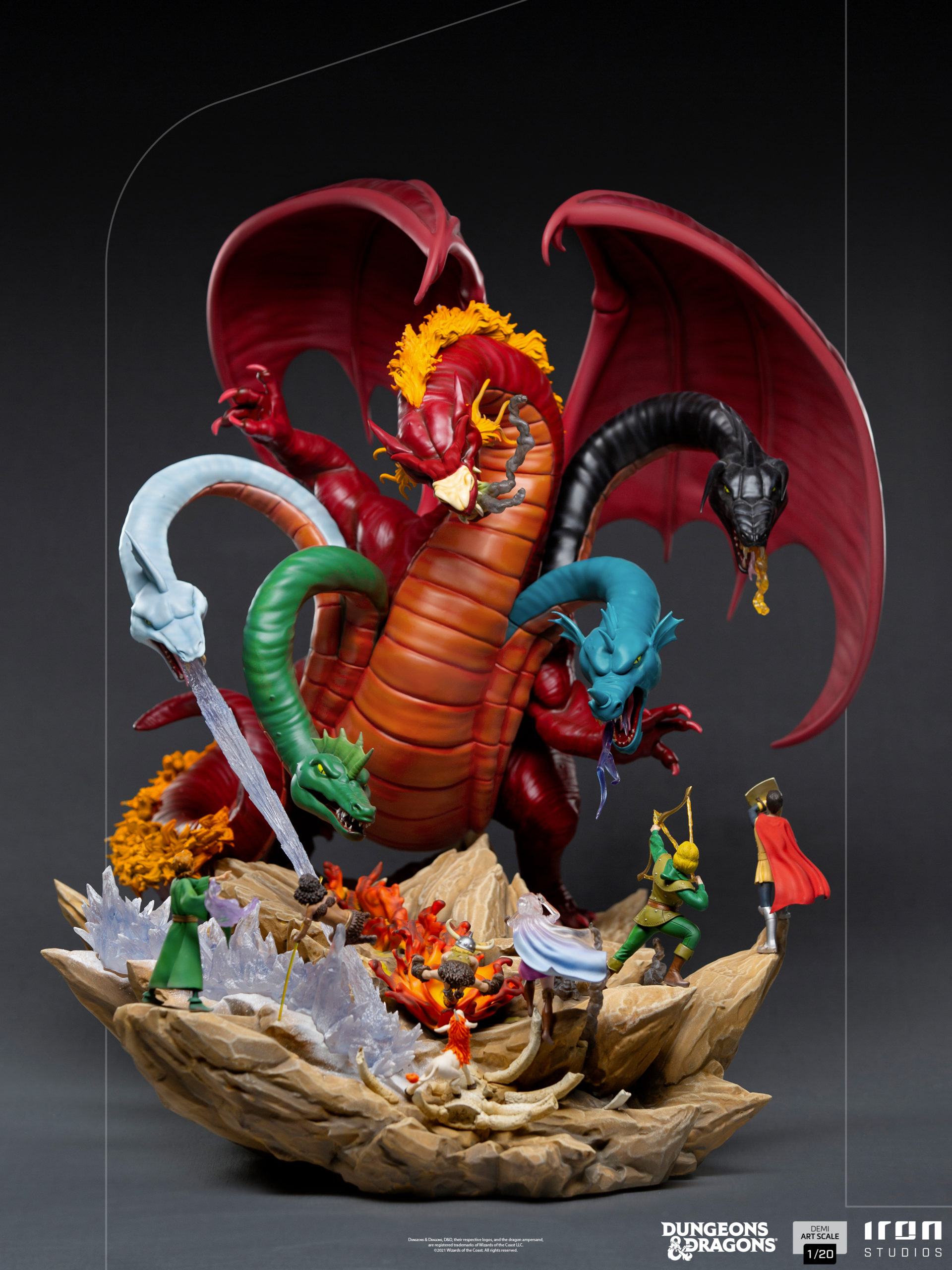 Tiamat Battle Demi Art Scale 1/20 – Dungeons and Dragons
