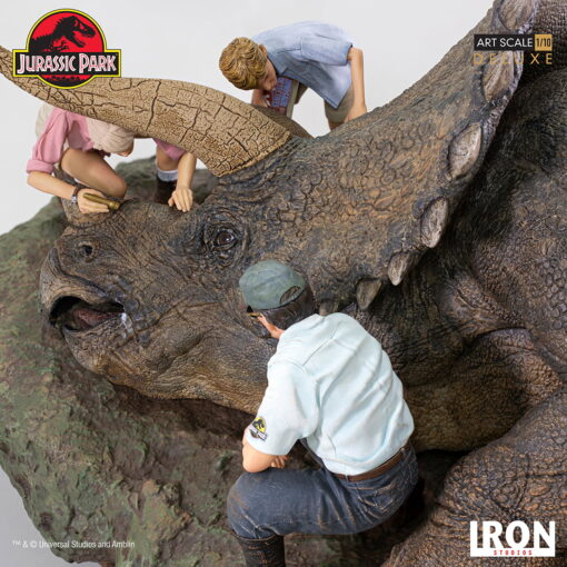 Triceratops Diorama Deluxe Art Scale 1/10 – Jurassic Park - Image 8