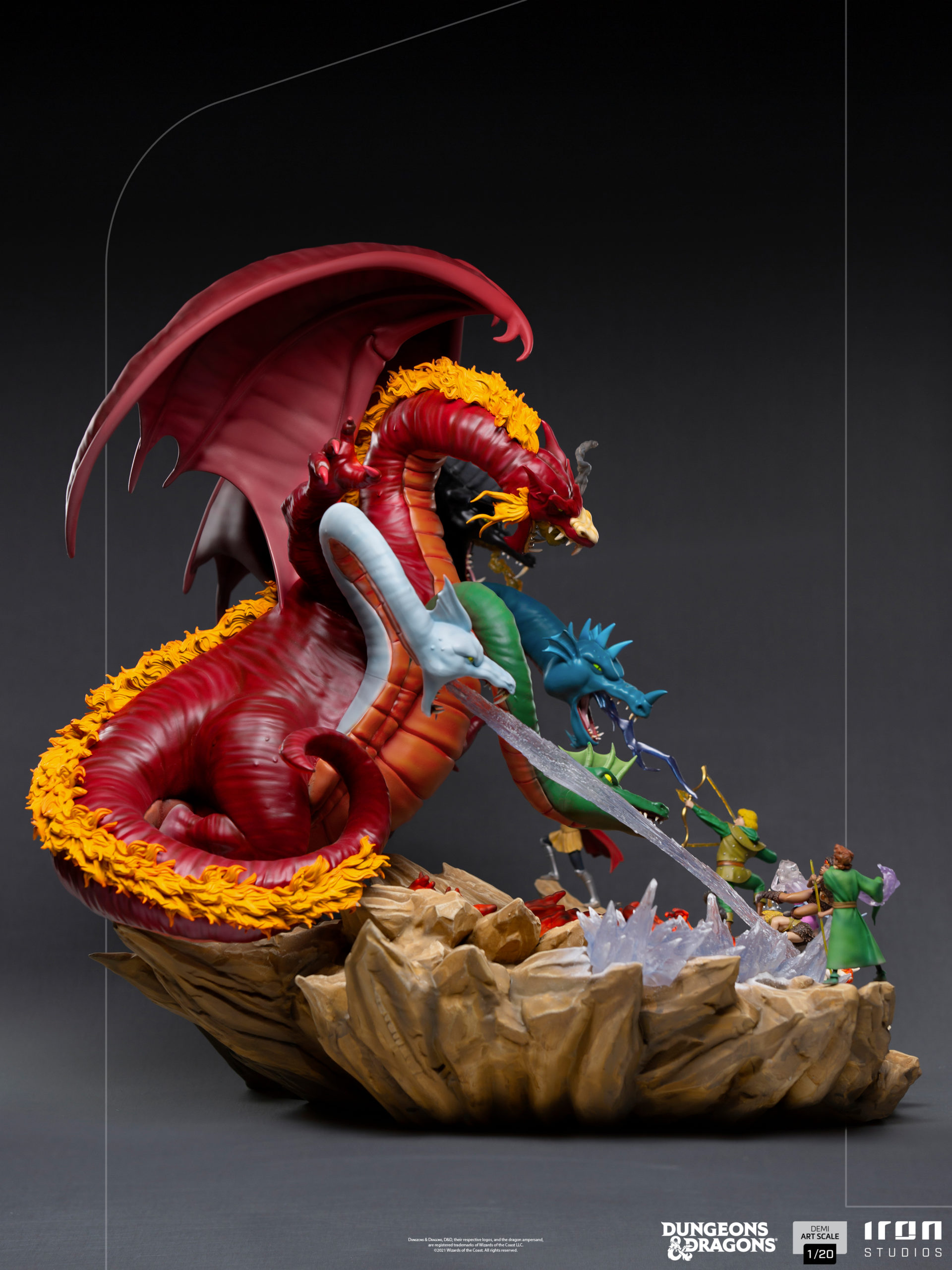 Tiamat Battle Demi Art Scale 1/20 – Dungeons and Dragons - Image 11