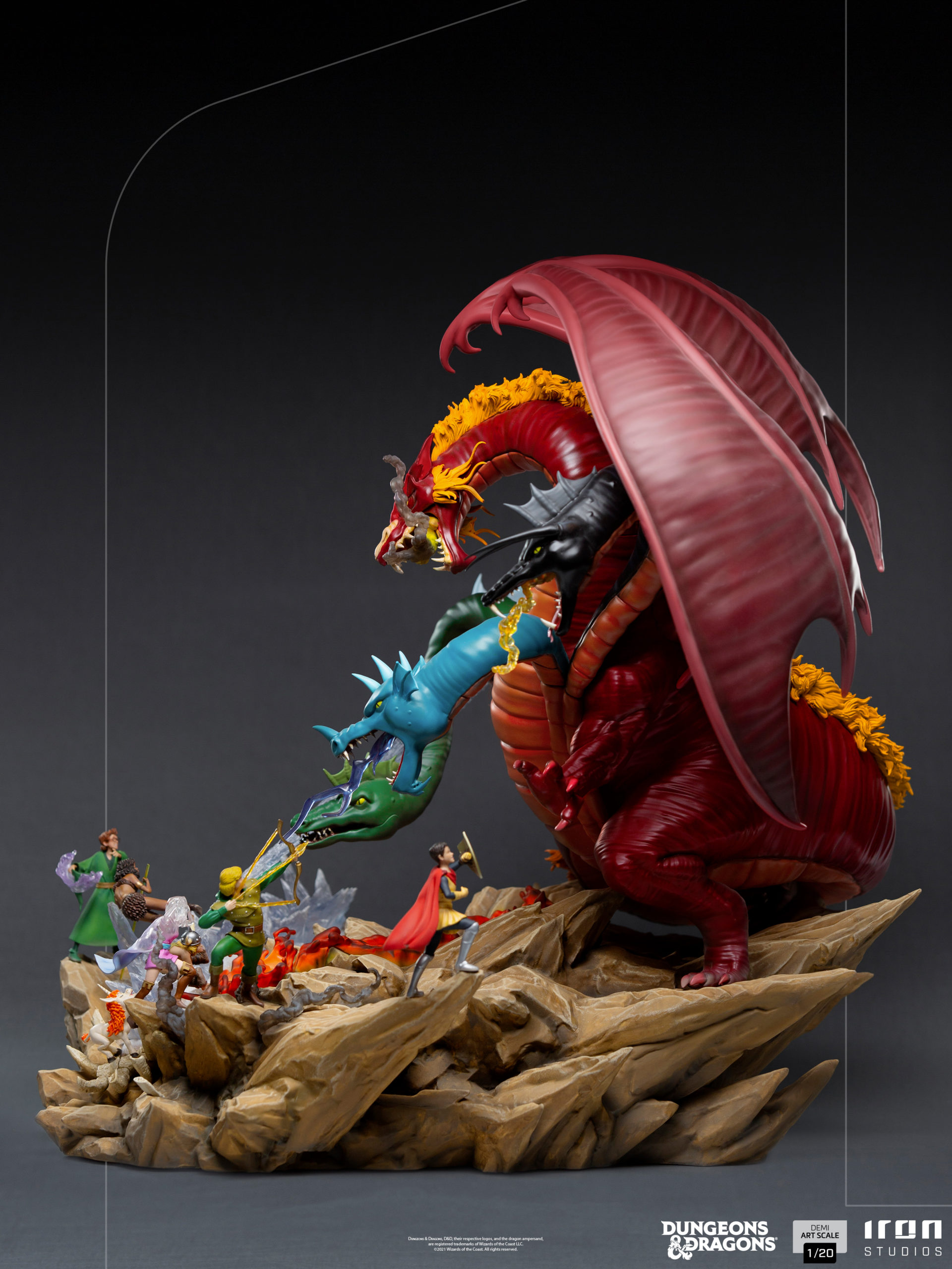 Tiamat Battle Demi Art Scale 1/20 – Dungeons and Dragons - Image 10