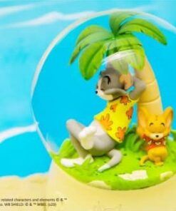 Alternative view of Tom and Jerry - Tropical Oasis Globe By Soap Studio