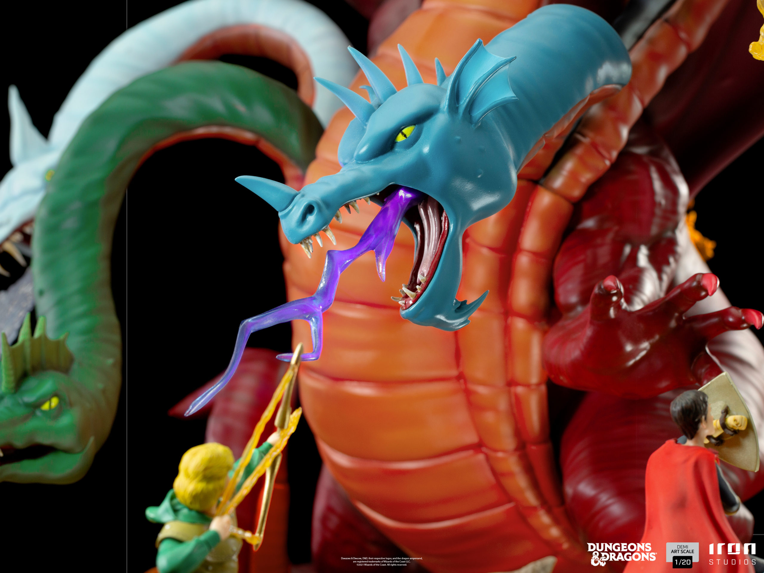 Tiamat Battle Demi Art Scale 1/20 – Dungeons and Dragons - Image 9