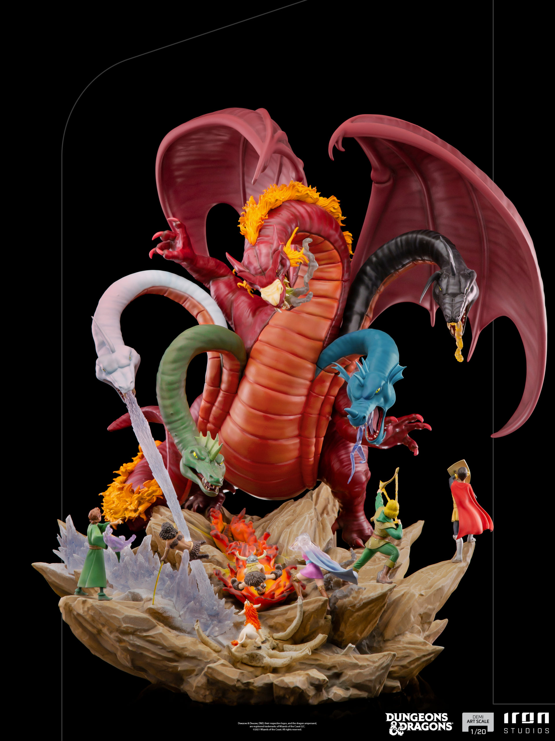 Tiamat Battle Demi Art Scale 1/20 – Dungeons and Dragons - Image 5