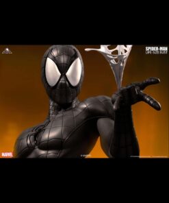 Alternative view of Comic Spider-Man 1:1 Bust by Queen Studios - Black Version