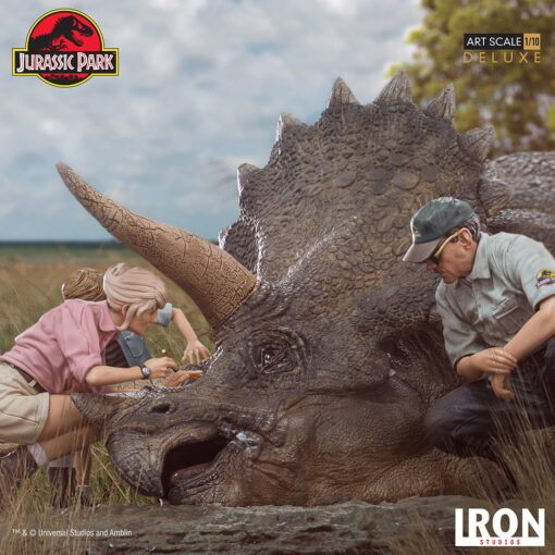 Triceratops Diorama Deluxe Art Scale 1/10 – Jurassic Park - Image 7