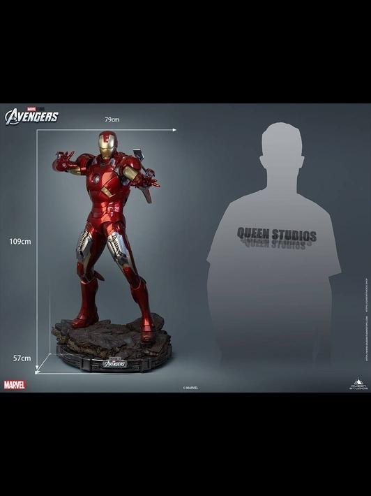 QUEEN STUDIOS Iron Man Mark 7 1:2 Scale Statue - Image 2