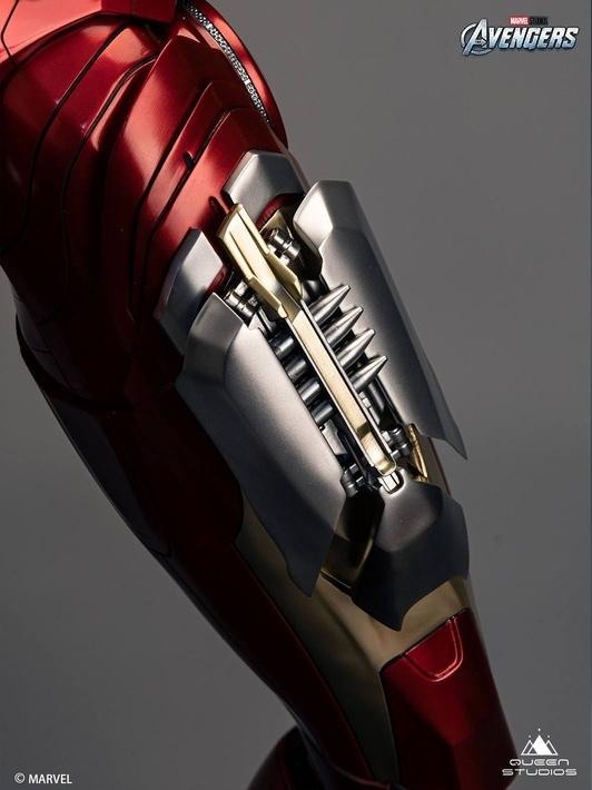 QUEEN STUDIOS Iron Man Mark 7 1:2 Scale Statue - Image 12