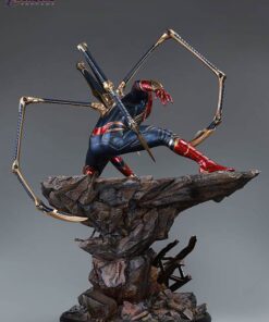 QUEEN STUDIOS Iron Spider-Man 1/4 Scale Statue - DELUXE EDITION - Image 13