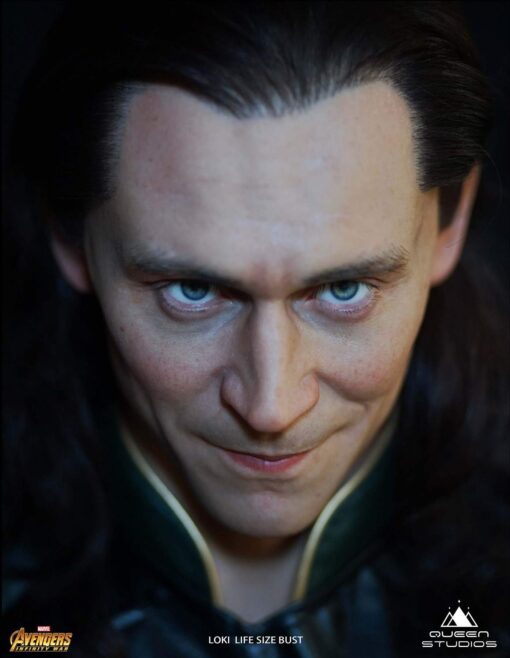 QUEEN STUDIOS Loki 1:1 Lifesize Bust by Queen Studios - Image 5