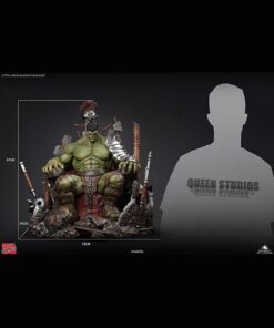 Alternative view of QUEEN STUDIOS Green Scar Hulk 1/4 Statue (Marvel Comics) Premium edition