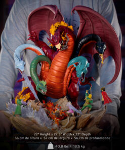 Alternative view of Tiamat Battle Demi Art Scale 1/20 – Dungeons and Dragons