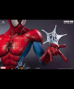 Comic Spider-Man 1:1 Bust by Queen Studios - Black Version - Image 13