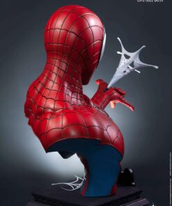 Comic Spider-Man 1:1 Bust by Queen Studios - Black Version - Image 12