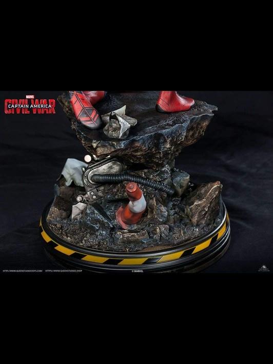 MARVEL Spider-Man 1/4 Scale Captain America: Civil War Statue PREMIUM EDITION - Image 19