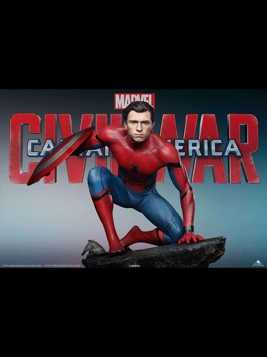 MARVEL Spider-Man 1/4 Scale Captain America: Civil War Statue PREMIUM EDITION - Image 10