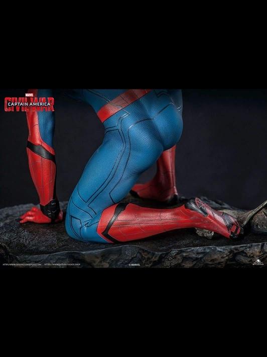 MARVEL Spider-Man 1/4 Scale Captain America: Civil War Statue PREMIUM EDITION - Image 17