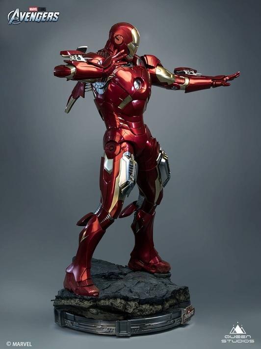 Queen studios iron man mark 7 1 2 scale statue figuristi store