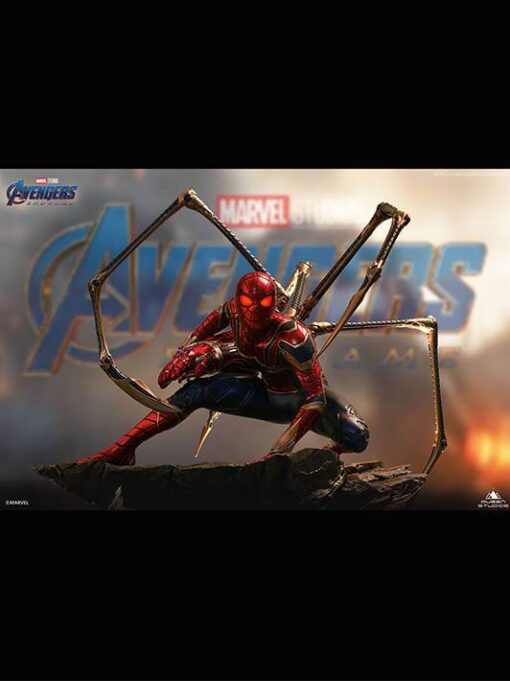 QUEEN STUDIOS Iron Spider-Man 1/4 Scale Statue - DELUXE EDITION - Image 9