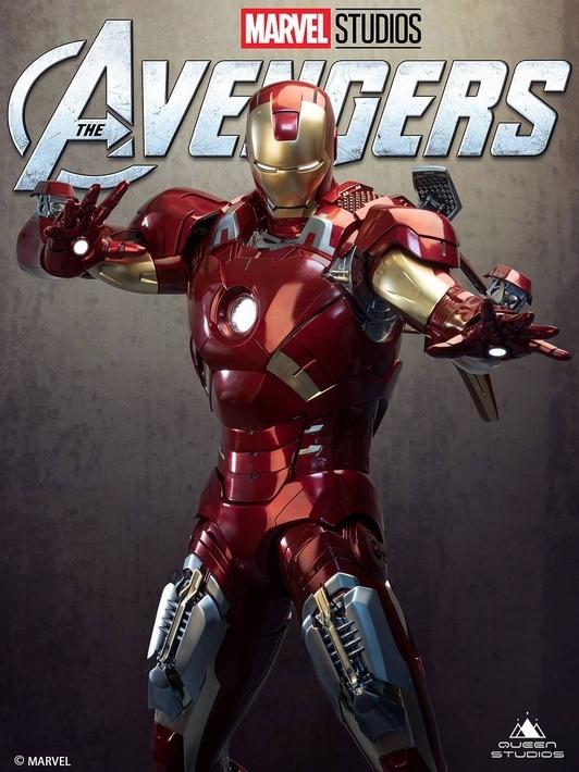 QUEEN STUDIOS Iron Man Mark 7 1:2 Scale Statue