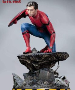 MARVEL Spider-Man 1/4 Scale Captain America: Civil War Statue PREMIUM EDITION - Image 8