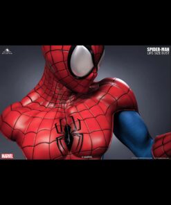 Comic Spider-Man 1:1 Bust by Queen Studios - Black Version - Image 11