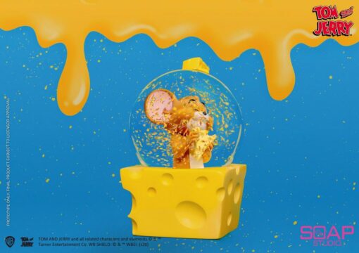 Tom and Jerry – Cheese Snow Globe By Soap Studio - Image 4