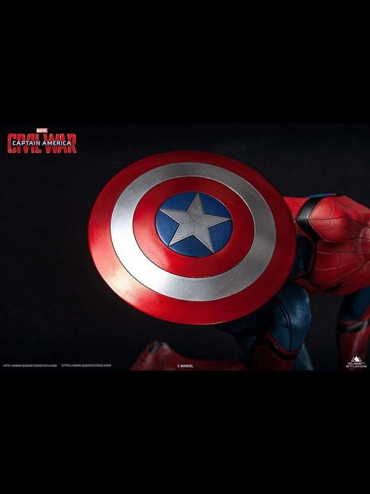 MARVEL Spider-Man 1/4 Scale Captain America: Civil War Statue PREMIUM EDITION - Image 16