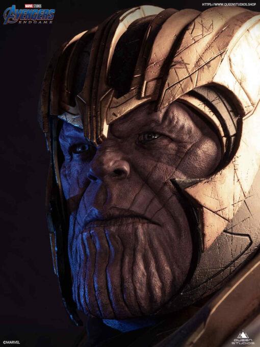 QUEEN STUDIOS Avengers: Endgame Thanos Life-size Bust - Image 4
