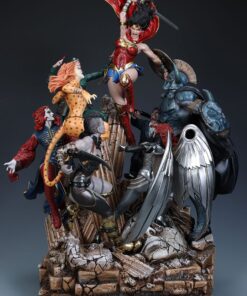 XM STUDIOS  1/6 SCALE FIGURE LIMITED EDITION NEW WONDER WOMAN COURAGE 1/6 SCALE DIORAMA - Image 6