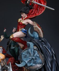 XM STUDIOS  1/6 SCALE FIGURE LIMITED EDITION NEW WONDER WOMAN COURAGE 1/6 SCALE DIORAMA - Image 10