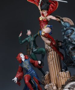 XM STUDIOS  1/6 SCALE FIGURE LIMITED EDITION NEW WONDER WOMAN COURAGE 1/6 SCALE DIORAMA - Image 11