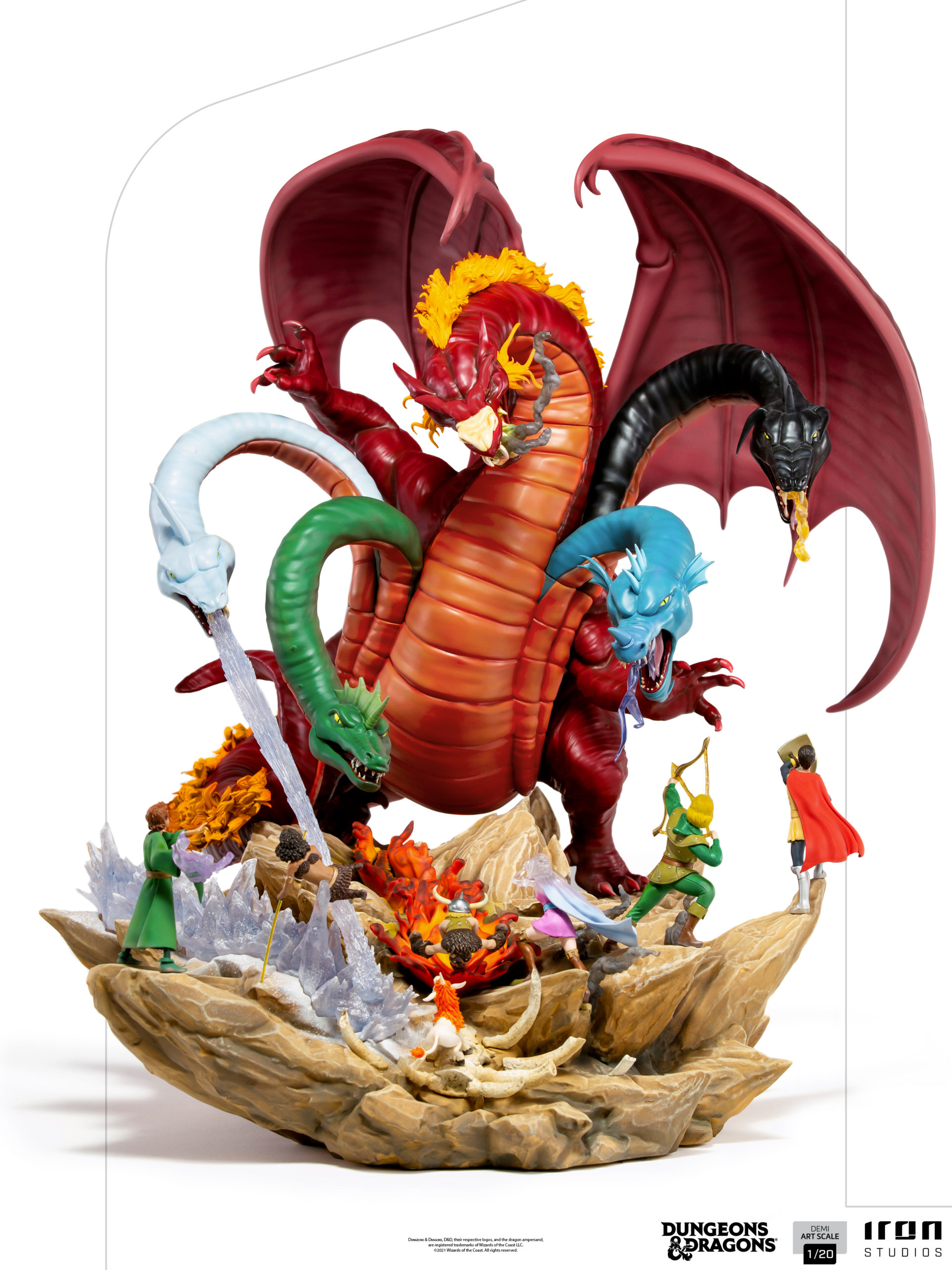 Tiamat Battle Demi Art Scale 1/20 – Dungeons and Dragons - Image 14