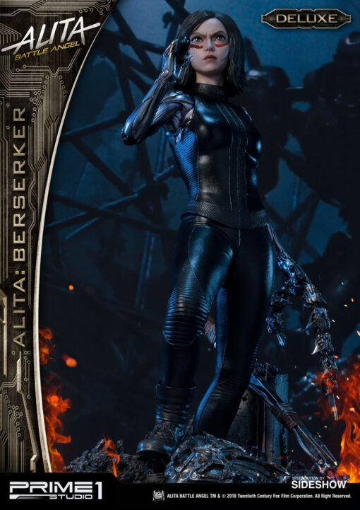 Alita Berserker Deluxe Version Statue by Prime 1 Studio 1:4 Scale - Alita: Battle Angel LIMITED EDITION - Image 7