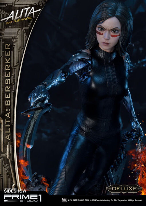 Alita Berserker Deluxe Version Statue by Prime 1 Studio 1:4 Scale - Alita: Battle Angel LIMITED EDITION - Image 8