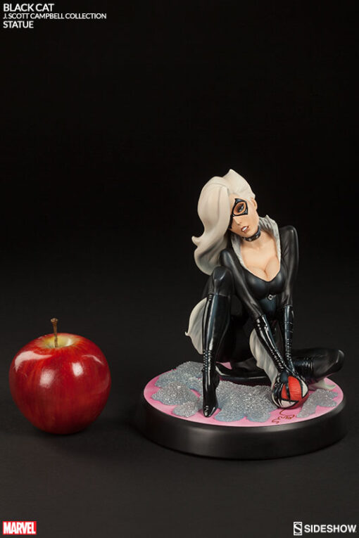 Black Cat Polystone Statue by Sideshow Collectibles J. Scott Campbell Spider-Man Collection COLLECTOR EDITION LIMITED EDITION - Image 7
