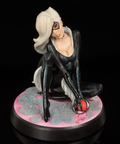 Black Cat Polystone Statue by Sideshow Collectibles J. Scott Campbell Spider-Man Collection COLLECTOR EDITION LIMITED EDITION - Image 6