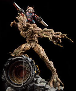 Rocket Raccoon & Groot 1:4 Scale Statue By XM Studio - Image 3