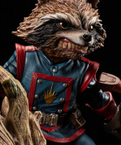 Rocket Raccoon & Groot 1:4 Scale Statue By XM Studio - Image 4