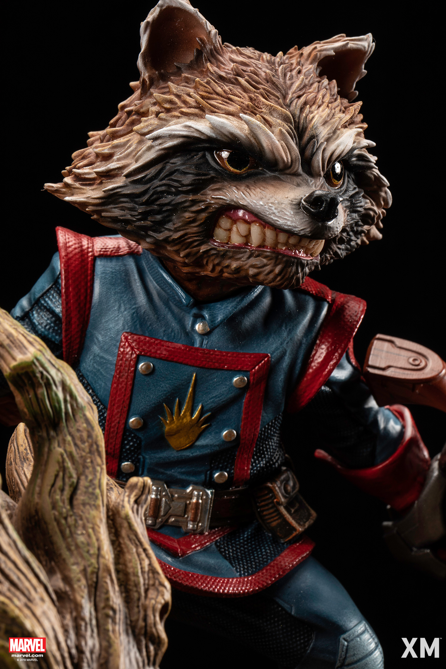 Rocket Raccoon & Groot 1:4 Scale Statue By XM Studio - Image 4