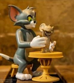 Tom and Jerry - The Sculptor Statue By Soap Studio