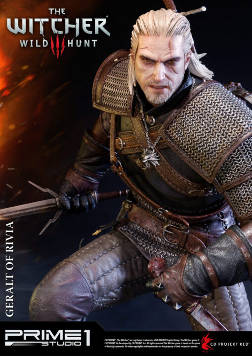 Geralt of Rivia Polystone Statue by Prime 1 Studio COLLECTOR EDITION LIMITED EDITION Limited Edition: 500 - Image 2