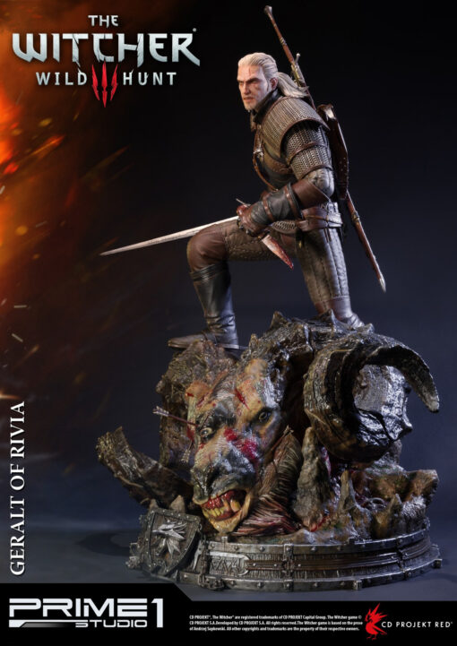 Geralt of Rivia Polystone Statue by Prime 1 Studio COLLECTOR EDITION LIMITED EDITION Limited Edition: 500 - Image 6