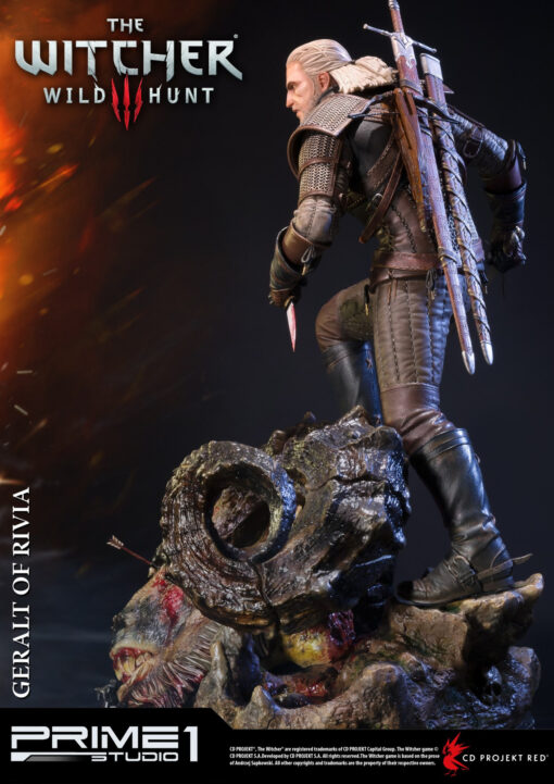 Geralt of Rivia Polystone Statue by Prime 1 Studio COLLECTOR EDITION LIMITED EDITION Limited Edition: 500 - Image 8