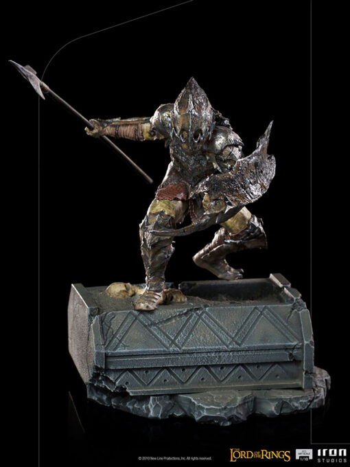 ARMORED ORC BDS ART SCALE 1/10 - LOTR